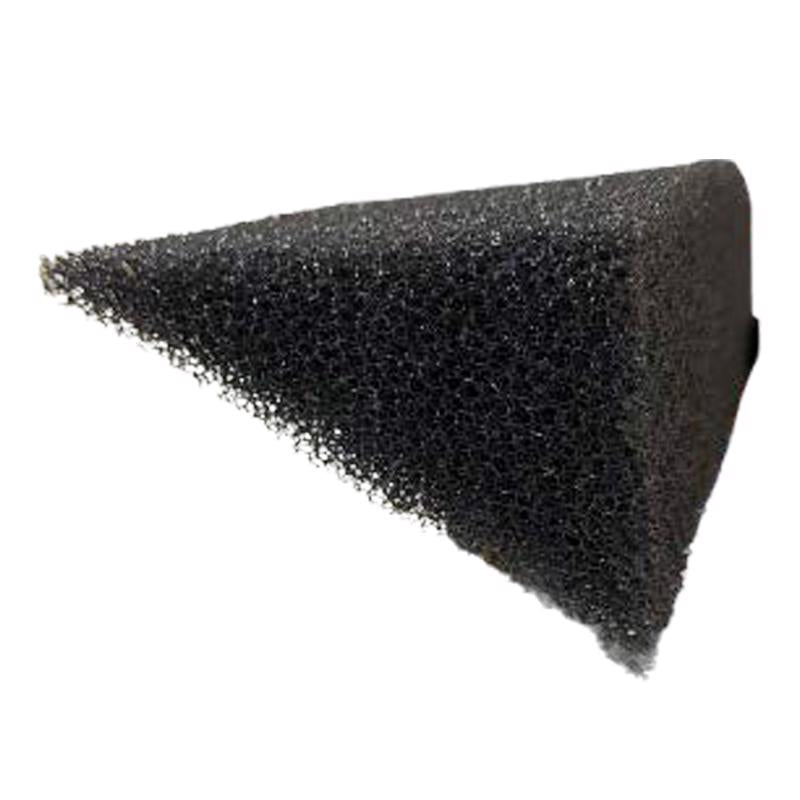 GutterFoam Original 5 in. W X 36 in. L Black Polyester Foam Gutter Guard