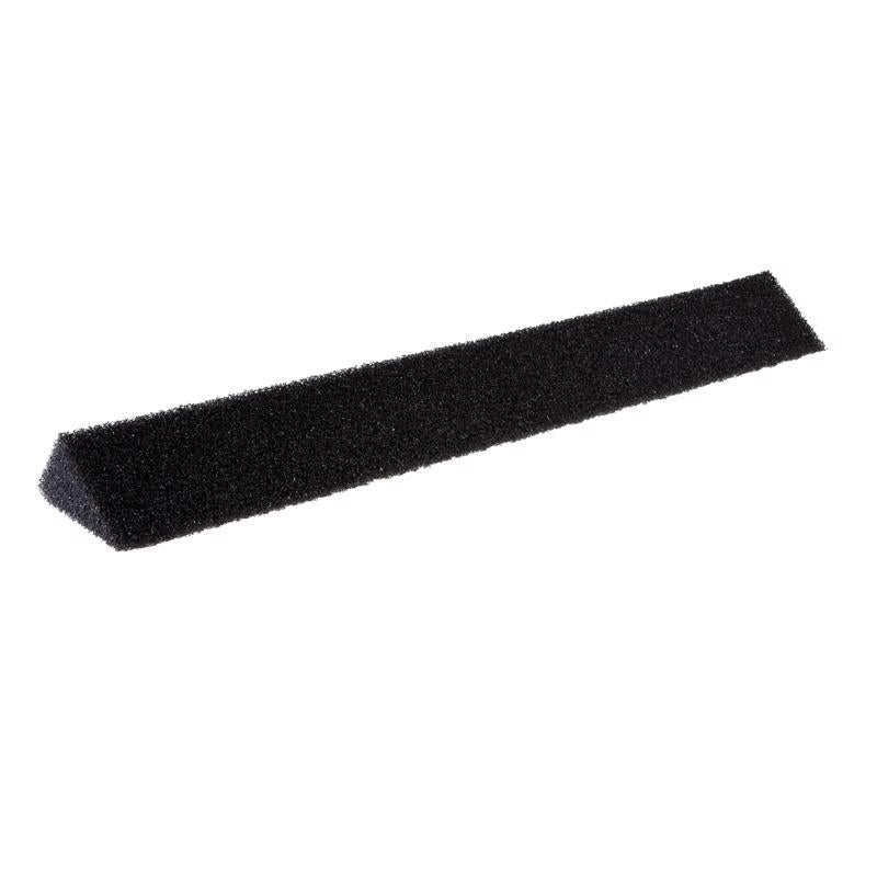 GutterFoam Original 5 in. W X 36 in. L Black Polyester Foam Gutter Guard