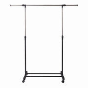 Core Home 63 in. H X 57 in. W Stainless Steel Adjustable Garment Rack