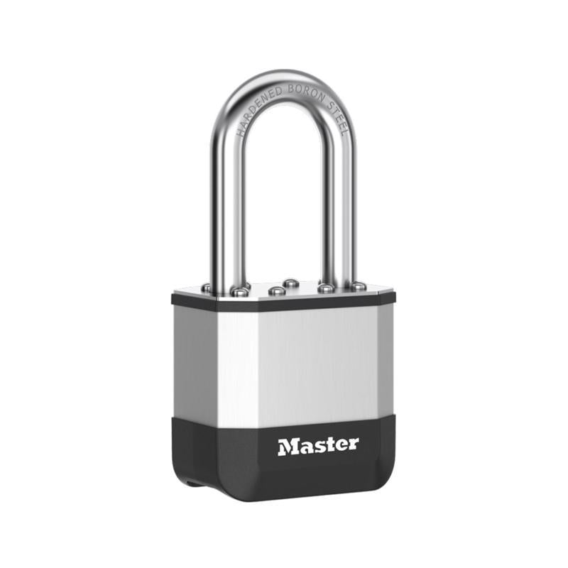 Master Lock Elite 1.75 in. W X 3.5 in. L Laminated Steel 5-Pin Cylinder Padlock