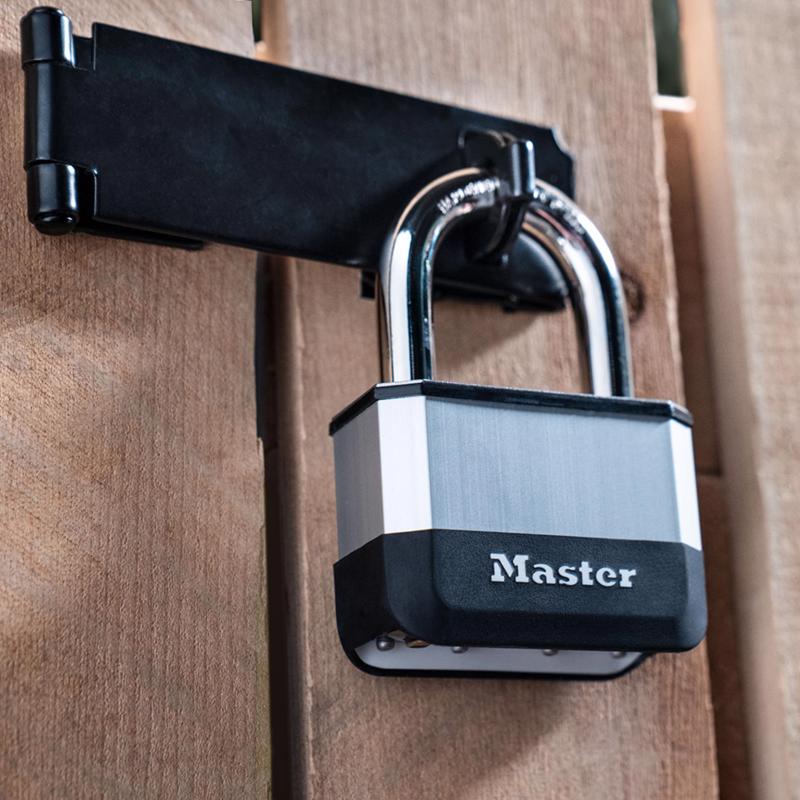 Master Lock Elite 2.5 in. W Laminated Steel 5-Pin Cylinder Padlock