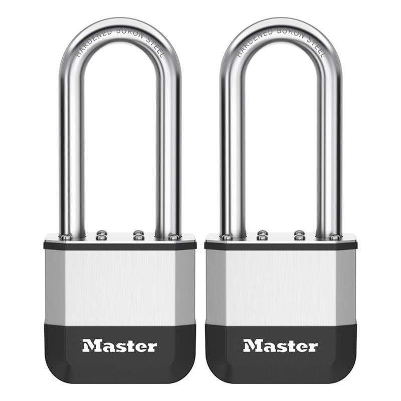 Master Lock Elite 2 in. W X 4.75 in. L Laminated Steel 5-Pin Cylinder Padlock