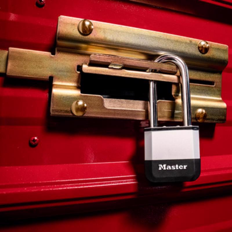 Master Lock Elite 2 in. W X 4.75 in. L Laminated Steel 5-Pin Cylinder Padlock
