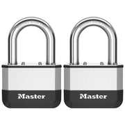 Master Lock Elite 2.625 in. W X 4 in. L Laminated Steel 5-Pin Cylinder Padlock