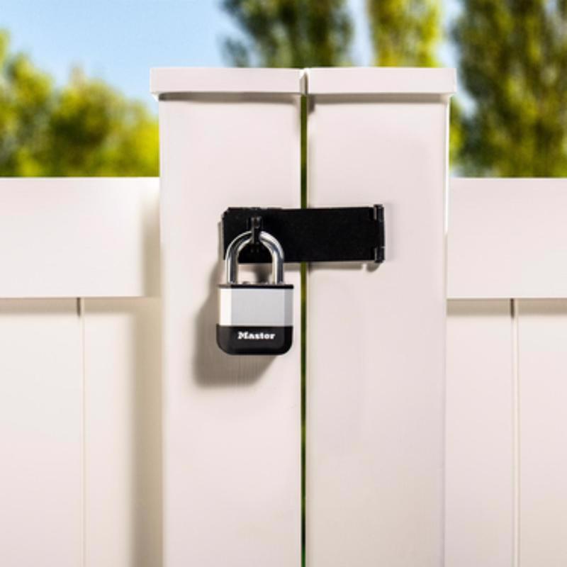 Master Lock Elite 2 in. W X 3.31 in. L Laminated Steel 5-Pin Cylinder Padlock
