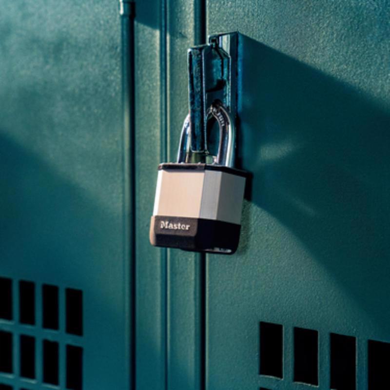 Master Lock Elite 2 in. W X 3.31 in. L Laminated Steel 5-Pin Cylinder Padlock