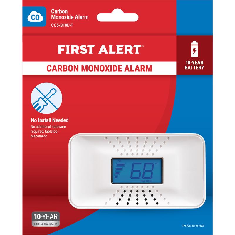 First Alert Battery-Powered Electrochemical Carbon Monoxide Detector