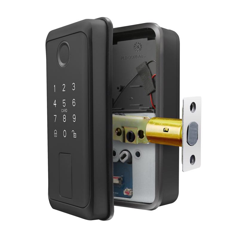Feit Electric Matte Black Metal Electric Touch Screen Entry Lock
