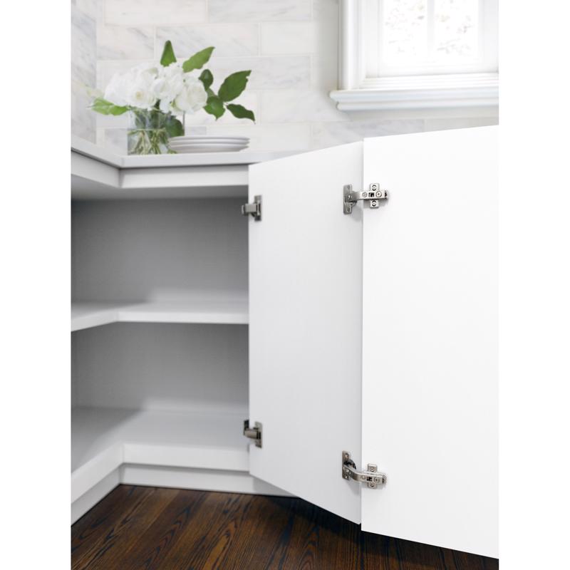 Amerock 2-7/16 in. W X 4-3/16 in. L Steel Cabinet Hinge 2 pk