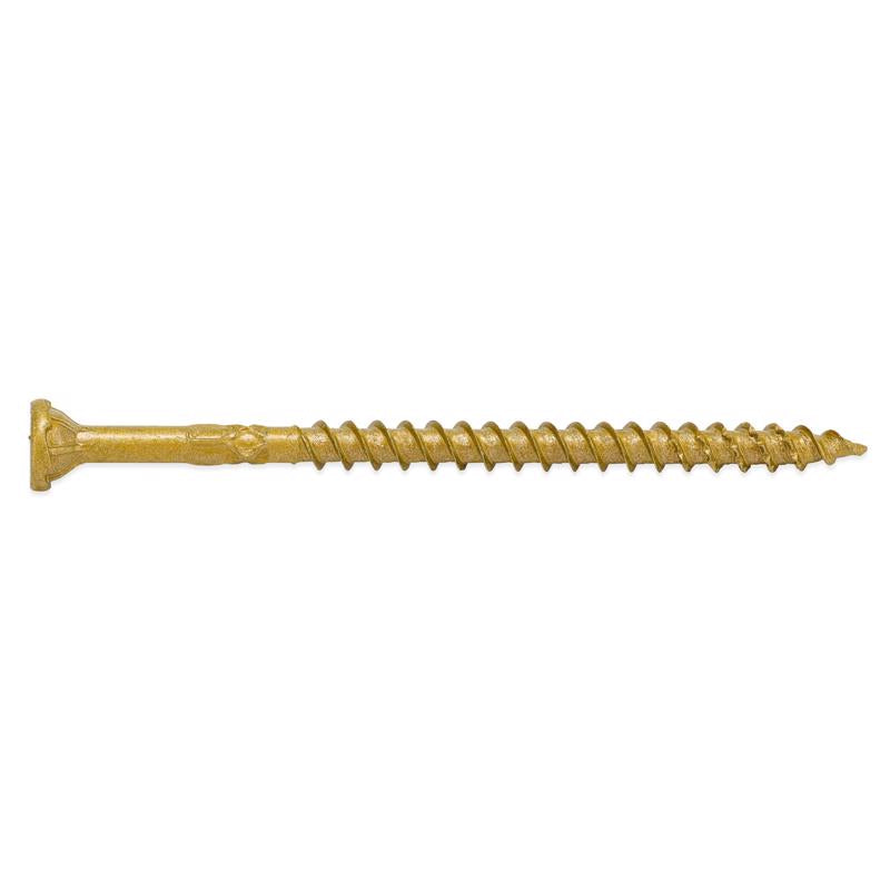 Power Pro No. 10 Ga. X 3 in. L Bronze Star Flat Head Deck Screws