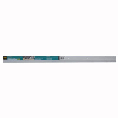 M-D Building Products 0.375 in. H X 2 in. W X 36 in. L Prefinished Silver Aluminum Carpet Trim