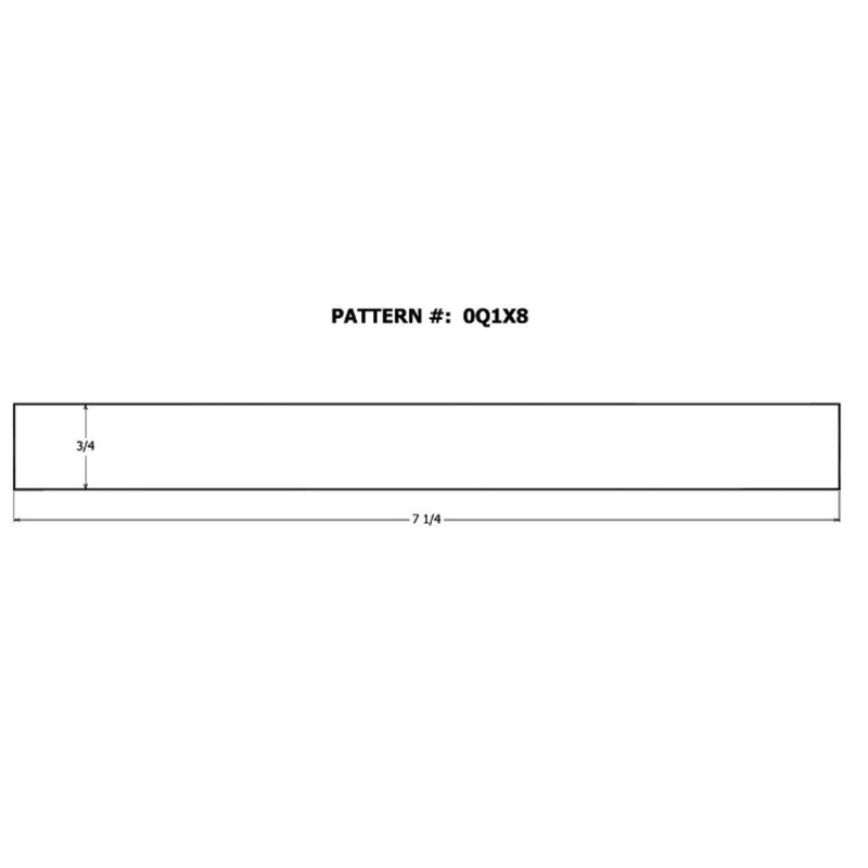 Alexandria Moulding 1 in. X 8 in. W X 6 ft. L Pine Board #2/BTR Premium Grade