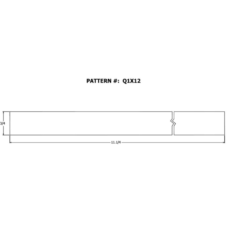 Alexandria Moulding 1 in. X 12 in. W X 8 ft. L Pine Board #2/BTR Premium Grade