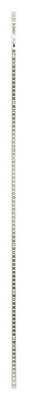 Knape & Vogt Steel Heavy Duty Shelf Pilaster N/A Ga. 48 in. L 250 lb