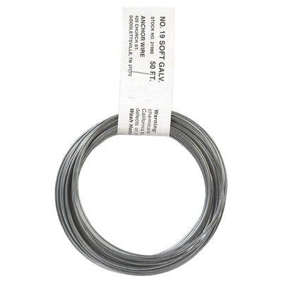 HILLMAN 50 ft. L Galvanized Steel 19 Ga. Mechanics Wire