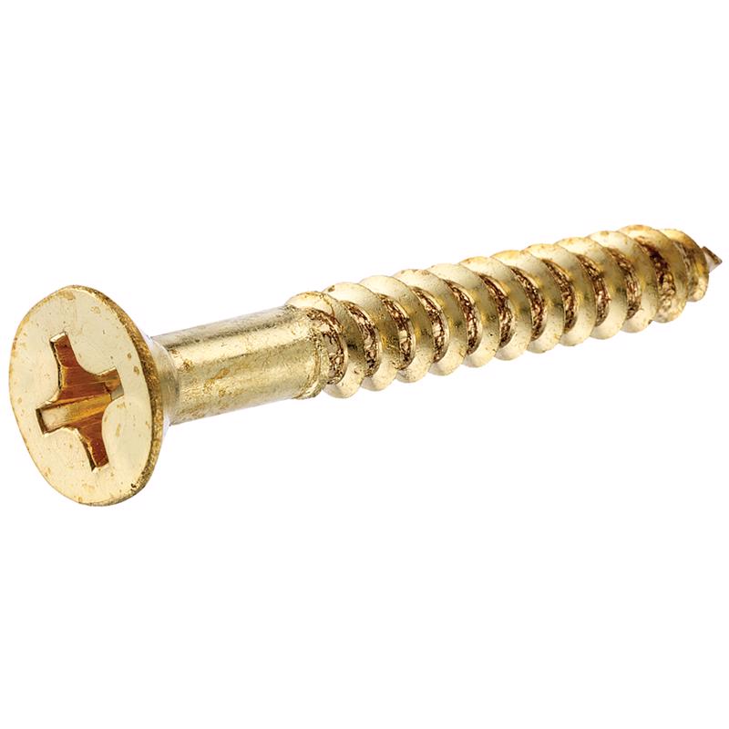 HILLMAN No. 8 X 2 in. L Phillips Coarse Wood Screws