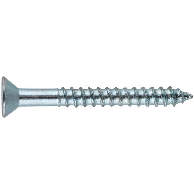 HILLMAN No. 12 X 3 in. L Phillips Zinc-Plated Coarse Wood Screws