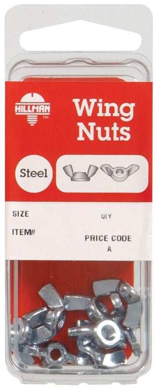 HILLMAN 1/4 in. Zinc-Plated Steel SAE Wing Nut