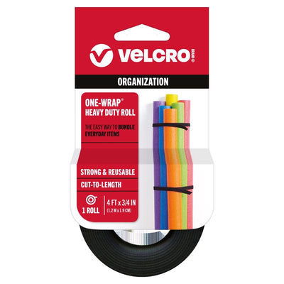 VELCRO Brand ONE-WRAP Small Nylon Ties 48 in. L