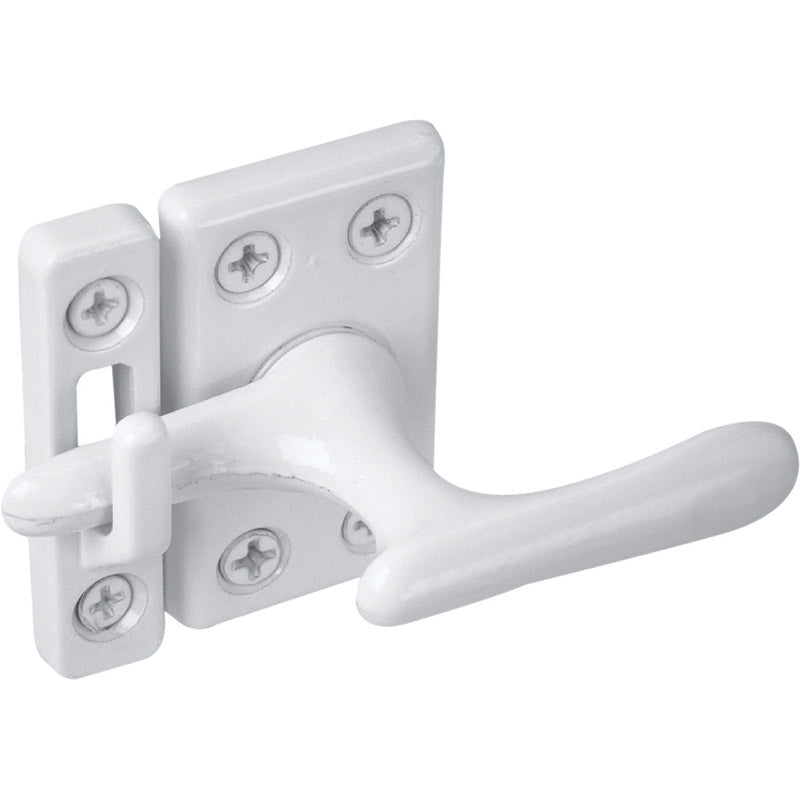 Prime-Line White Die-Cast Zinc Sash Lock