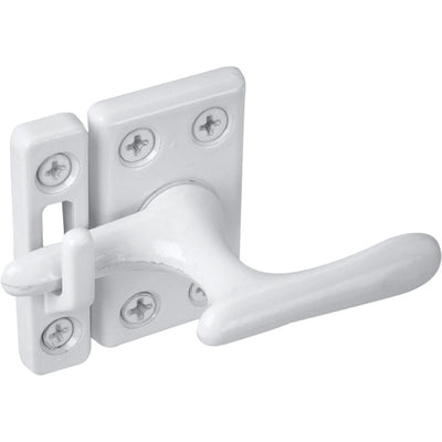 Prime-Line White Die-Cast Zinc Sash Lock