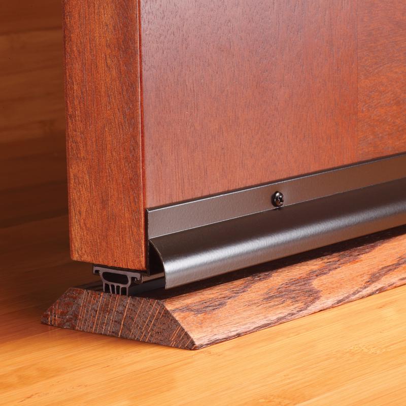 M-D Building Products Brown Aluminum Under Door Seal For Doors 36 in. L X 1.63 in.