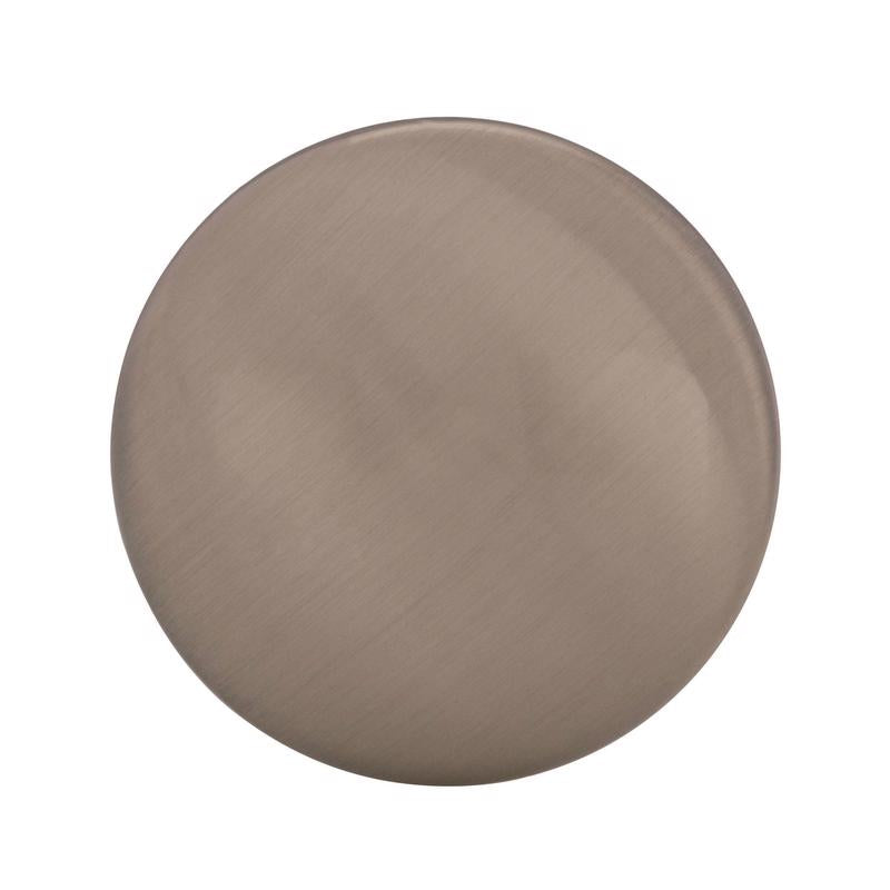 Amerock Allison Round Cabinet Knob 1-3/16 in. D 1-1/8 in. Brushed Chrome