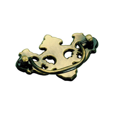 Amerock Allison Traditional Bar Cabinet Pull 3 in. Antique Brass Gold