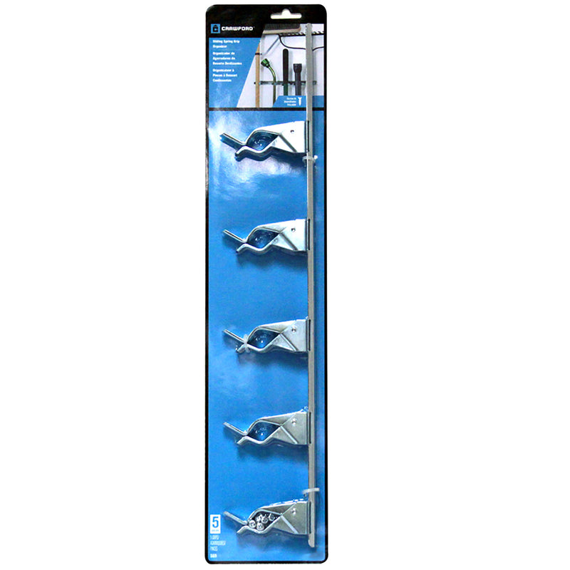 Crawford Zinc-Plated Silver Steel Spring Clip For 7/8