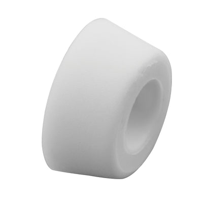 Prime-Line 7/8 in. D X 0.44 in. L Matte White Rubber Bumper 4 pk