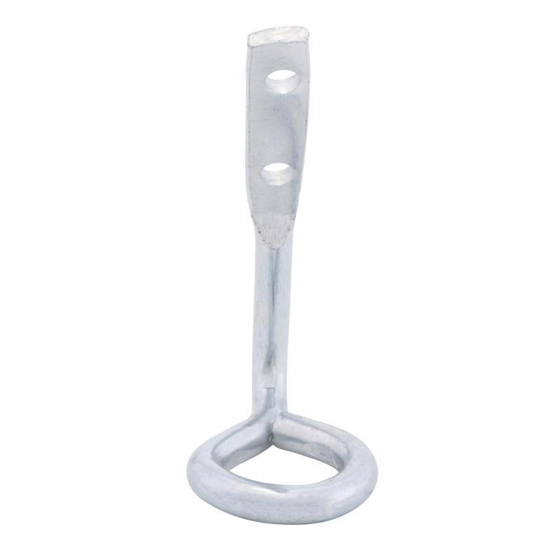 Hampton Small Zinc-Plated Silver Steel 4.125 in. L Rope Binding Hook 150 lb
