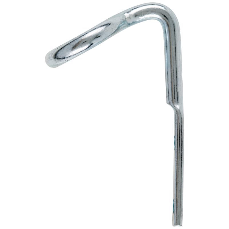 Hampton Small Zinc-Plated Silver Steel 4.125 in. L Rope Binding Hook 150 lb