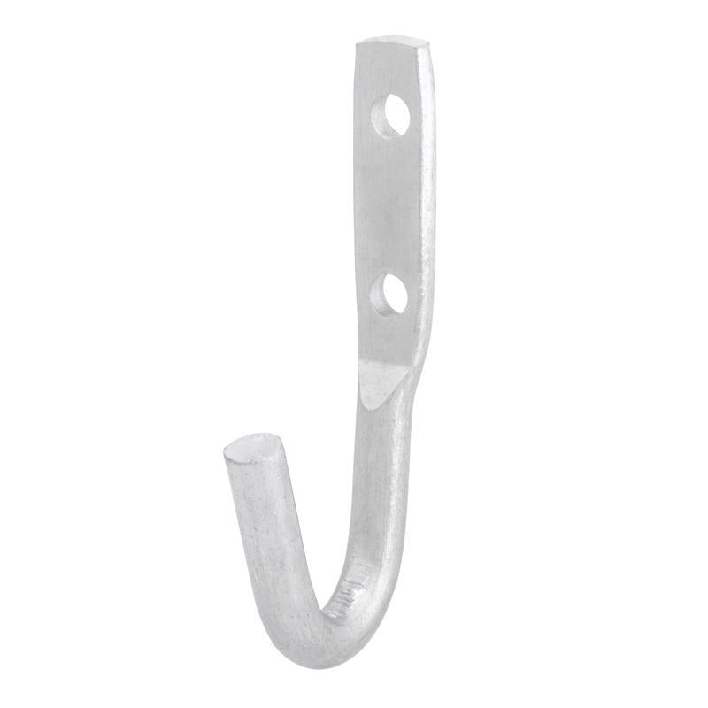 Hampton Small Zinc-Plated Silver Steel 3.75 in. L Rope Binding Hook 300 lb