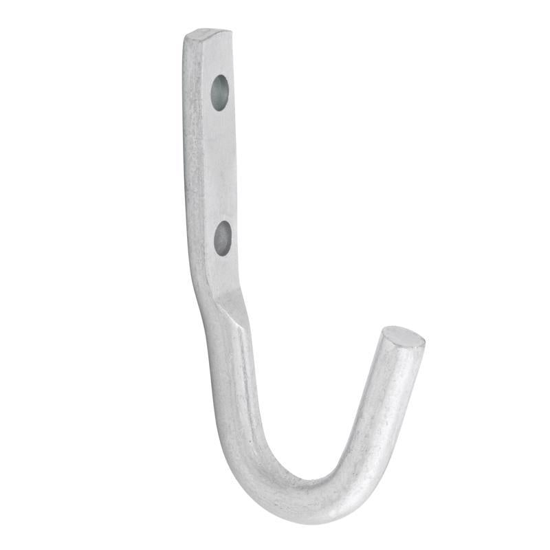 Hampton Small Zinc-Plated Silver Steel 3.75 in. L Rope Binding Hook 300 lb