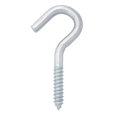 Hampton Small Zinc-Plated Silver Steel 4.25 in. L Clothesline Hook 300 lb