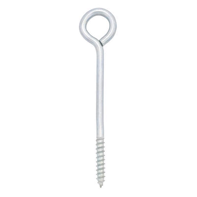 Hampton 1/4 in. X 5 in. L Zinc-Plated Steel Lag Thread Eyebolt