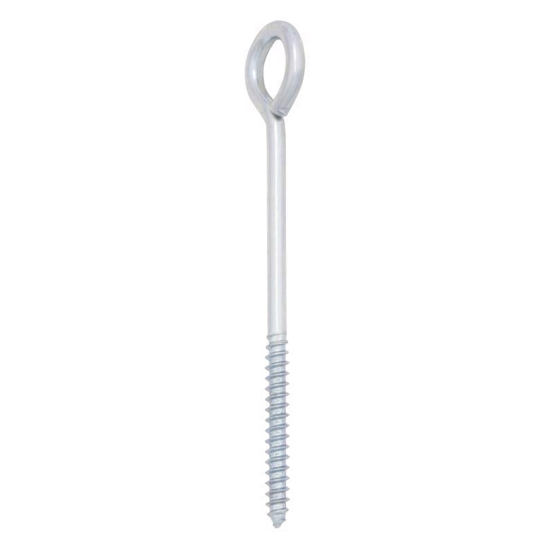 Hampton 1/4 in. X 5 in. L Zinc-Plated Steel Lag Thread Eyebolt