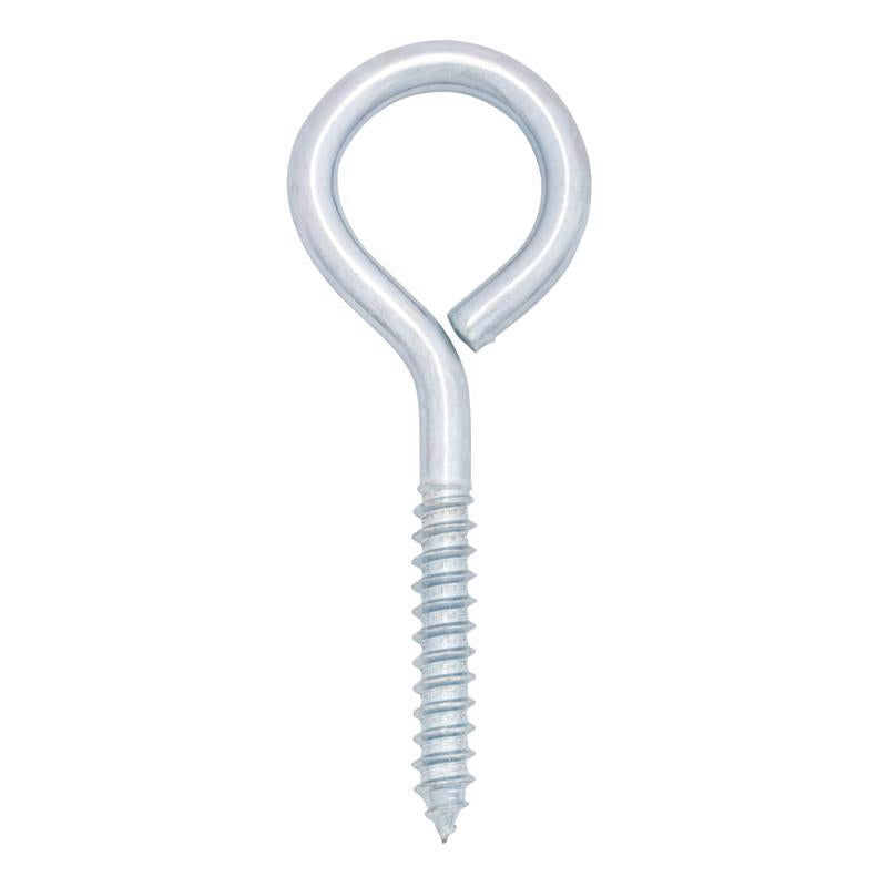 Hampton 3/8 in. X 4-1/2 in. L Zinc-Plated Steel Lag Thread Eyebolt