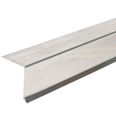 Amerimax 1.5 in. W X 10 ft. L Galvanized Steel Drip Edges Silver