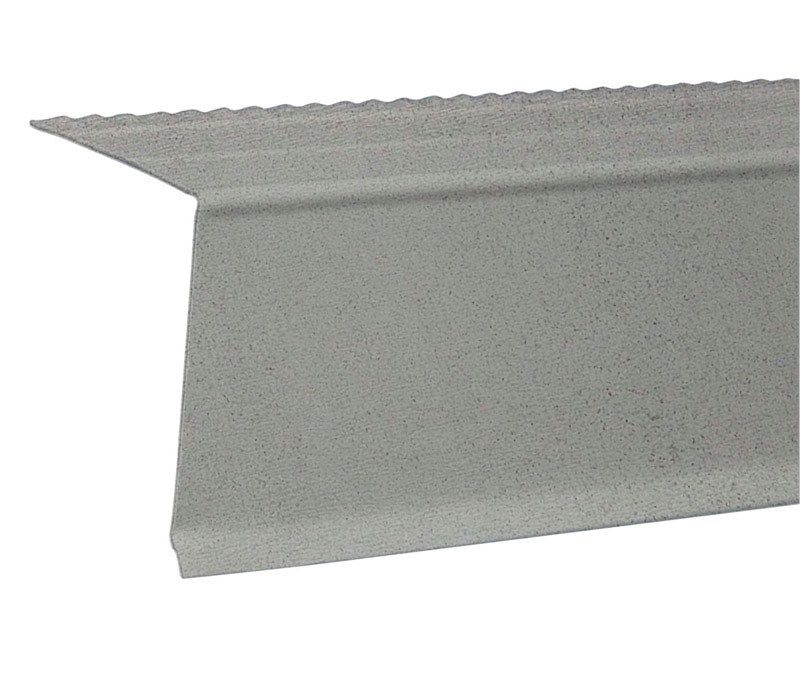 Amerimax 2 in. W X 10 ft. L Galvanized Steel Drip Edges Silver