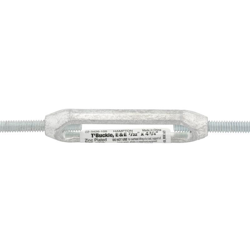 Hampton Zinc-Plated Aluminum/Steel Turnbuckle 120 lb