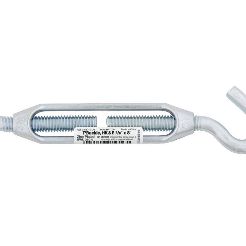 Hampton Zinc-Plated Aluminum/Steel Turnbuckle 350 lb