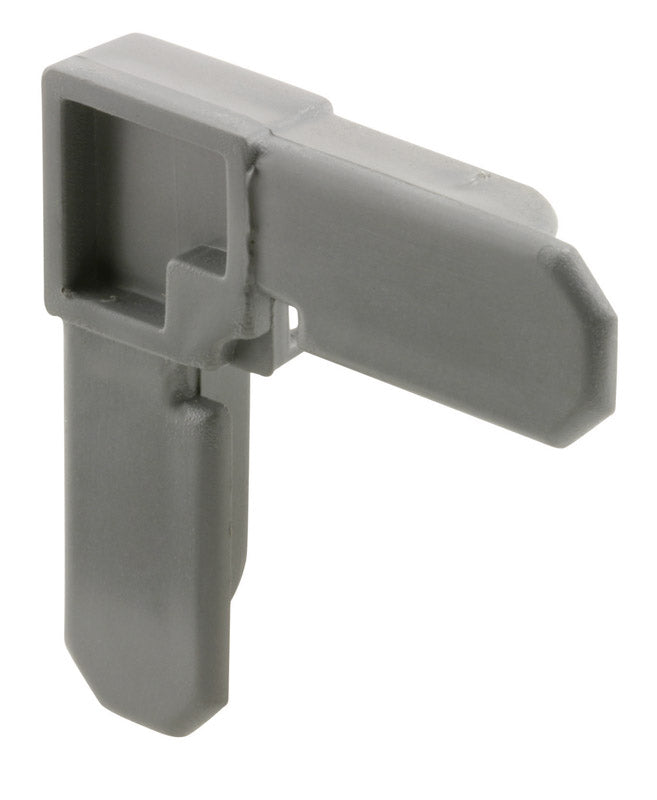 Prime-Line Gray Plastic 5/16 in. W X 3/4 in. L Screen Frame Corner