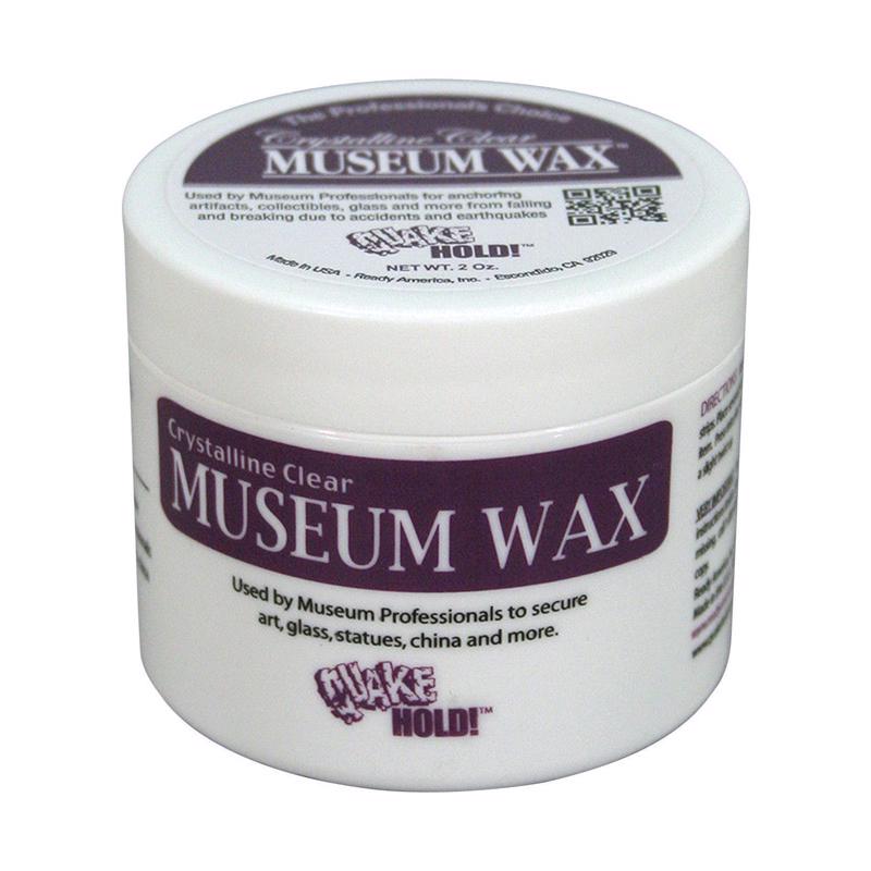 Quake Hold Ready America Mirror Clear Removable Museum Wax 2 oz
