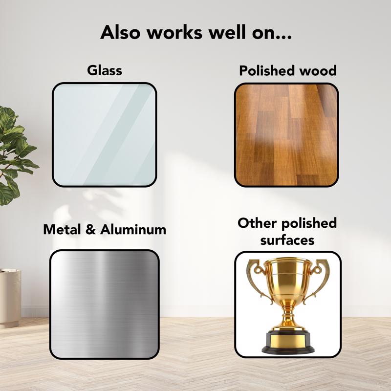 Quake Hold Ready America Mirror Clear Removable Museum Wax 2 oz