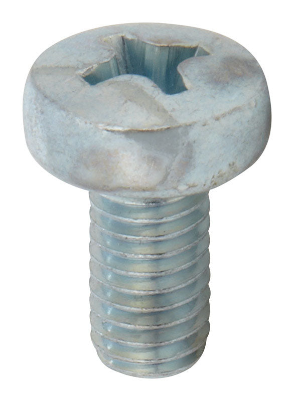 HILLMAN M5-0.8 Ga. X 10 mm L Phillips Pan Head Zinc-Plated Steel Metric Machine Screws