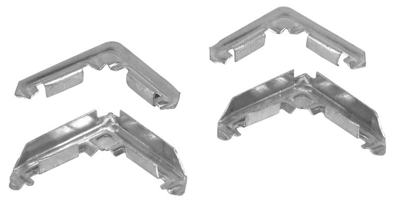 Prime-Line Mill Metal 5/16 in. W X 3/4 in. L Screen Frame Corner
