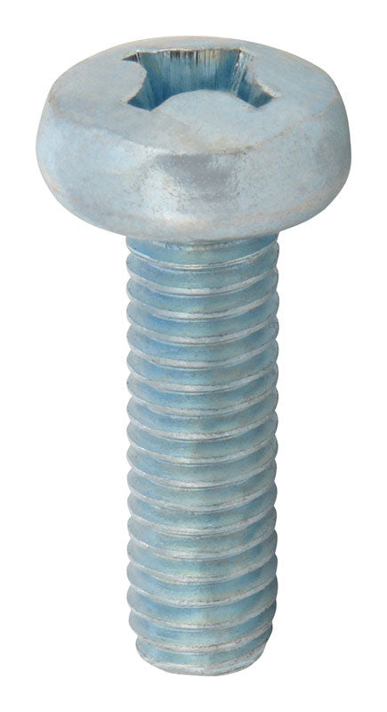 HILLMAN M6-1 Ga. X 20 mm L Phillips Pan Head Zinc-Plated Steel Metric Machine Screws
