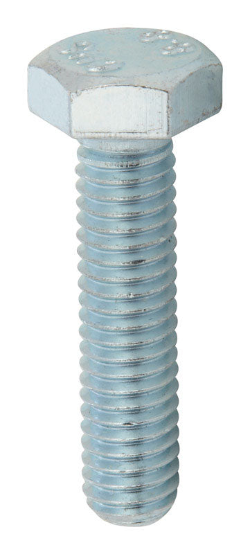HILLMAN M6-1.00 mm D X 25 mm L Heat Treated Steel Hex Head Cap Screw