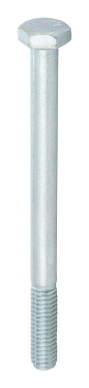 HILLMAN M6-1.00 mm D X 75 mm L Heat Treated Steel Hex Head Cap Screw